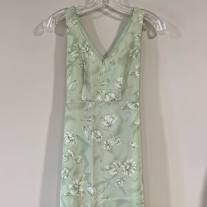 DBY - vintage high waisted a-line dress, full length, 7